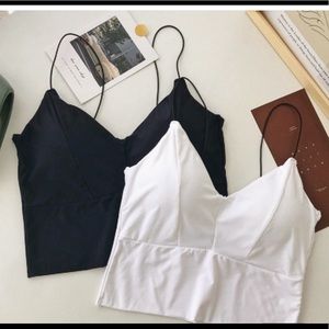 ❌SOLD❌Boho White Cropped top